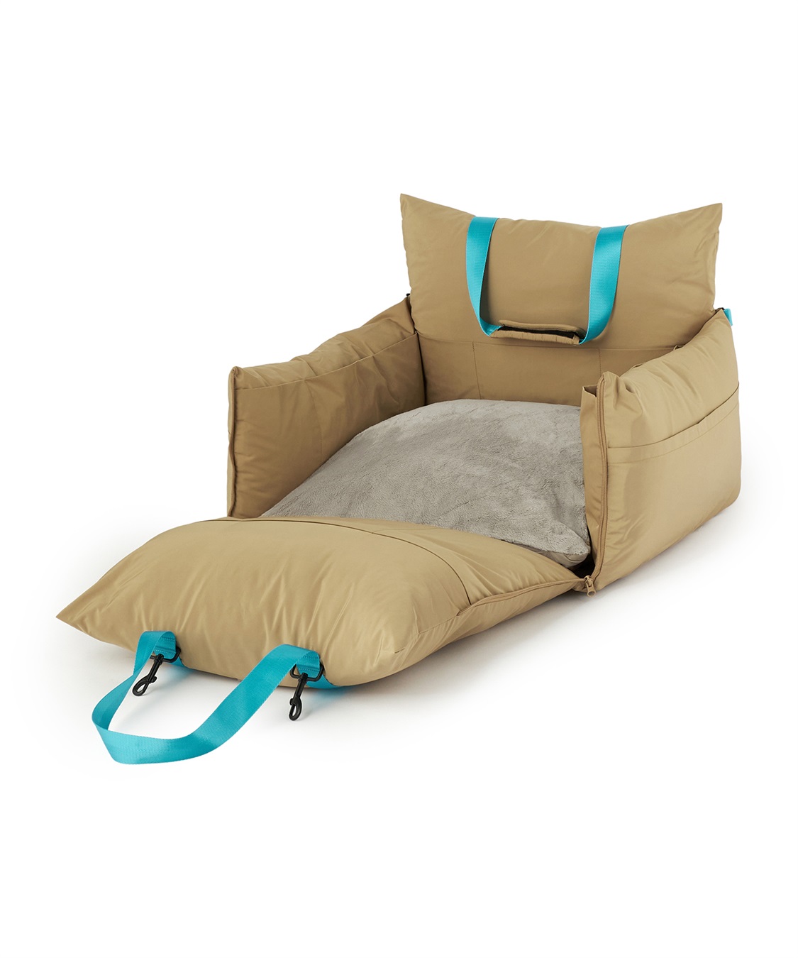Life Style by cross marche 【for dogs】<撥水タイプ/保冷ポケット付>MULTI CARRY SOFA BED　Cul-B/キューブ/愛犬服_sub_2