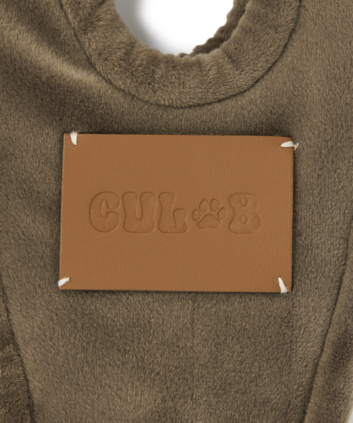 Life Style by cross marche 【for dogs】ボアフライトキャップ〈革ネームデザイン〉　Cul-B/キューブ/愛犬服_sub_1