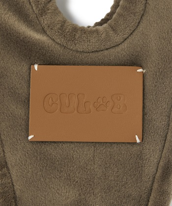 Life Style by cross marche 【for dogs】ボアフライトキャップ〈革ネームデザイン〉　Cul-B/キューブ/愛犬服_subthumb_1