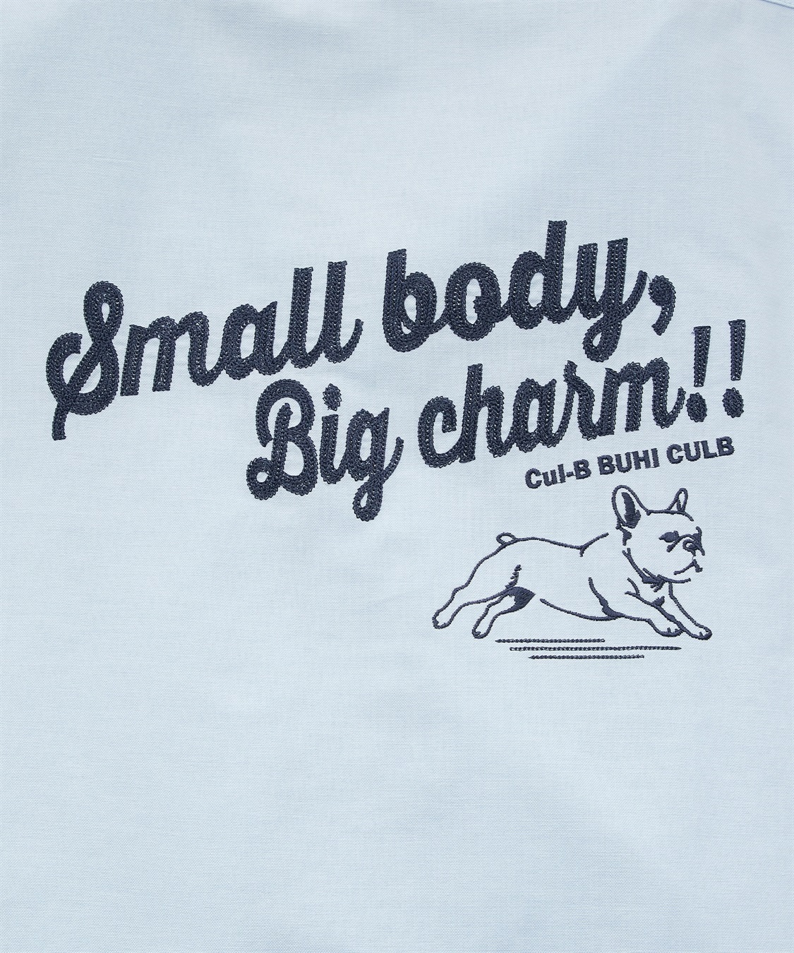 Cul-B 【for owners】　バック刺しゅうビッグシルエットシャツ　Cul-B/キューブ/愛犬_sub_5
