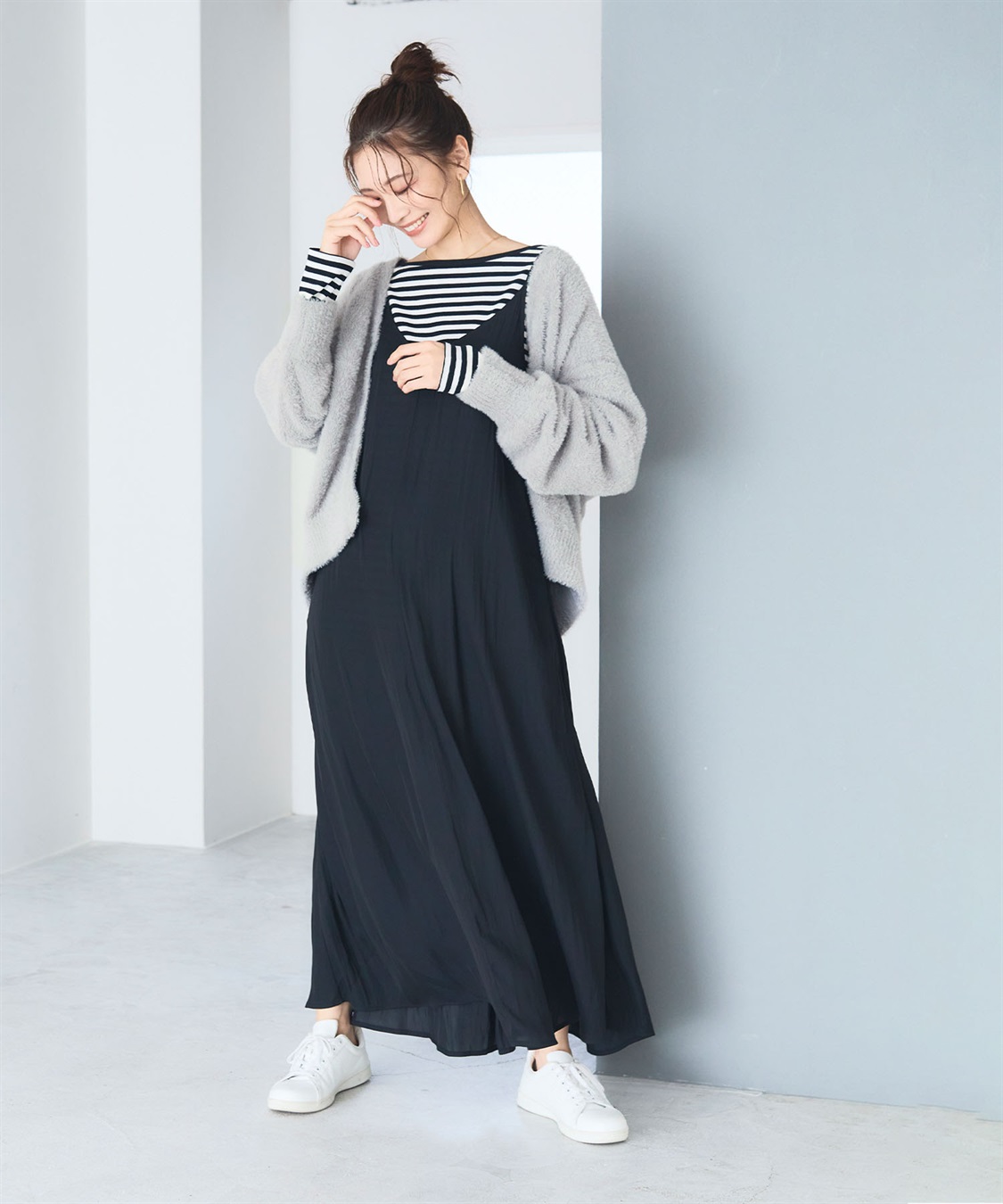 CROSS FUNCTION 《洗える》マシュマロフェザーVネックニットカーディガン【CF/クロスファンクション】_sub_13