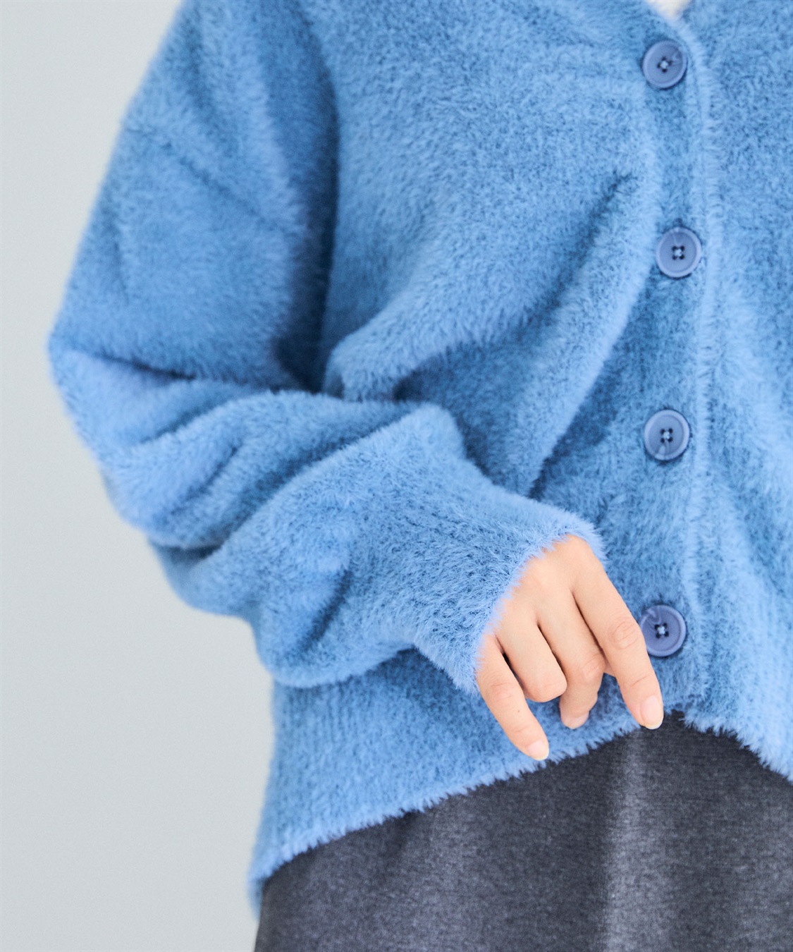 CROSS FUNCTION 《洗える》マシュマロフェザーVネックニットカーディガン【CF/クロスファンクション】_sub_26