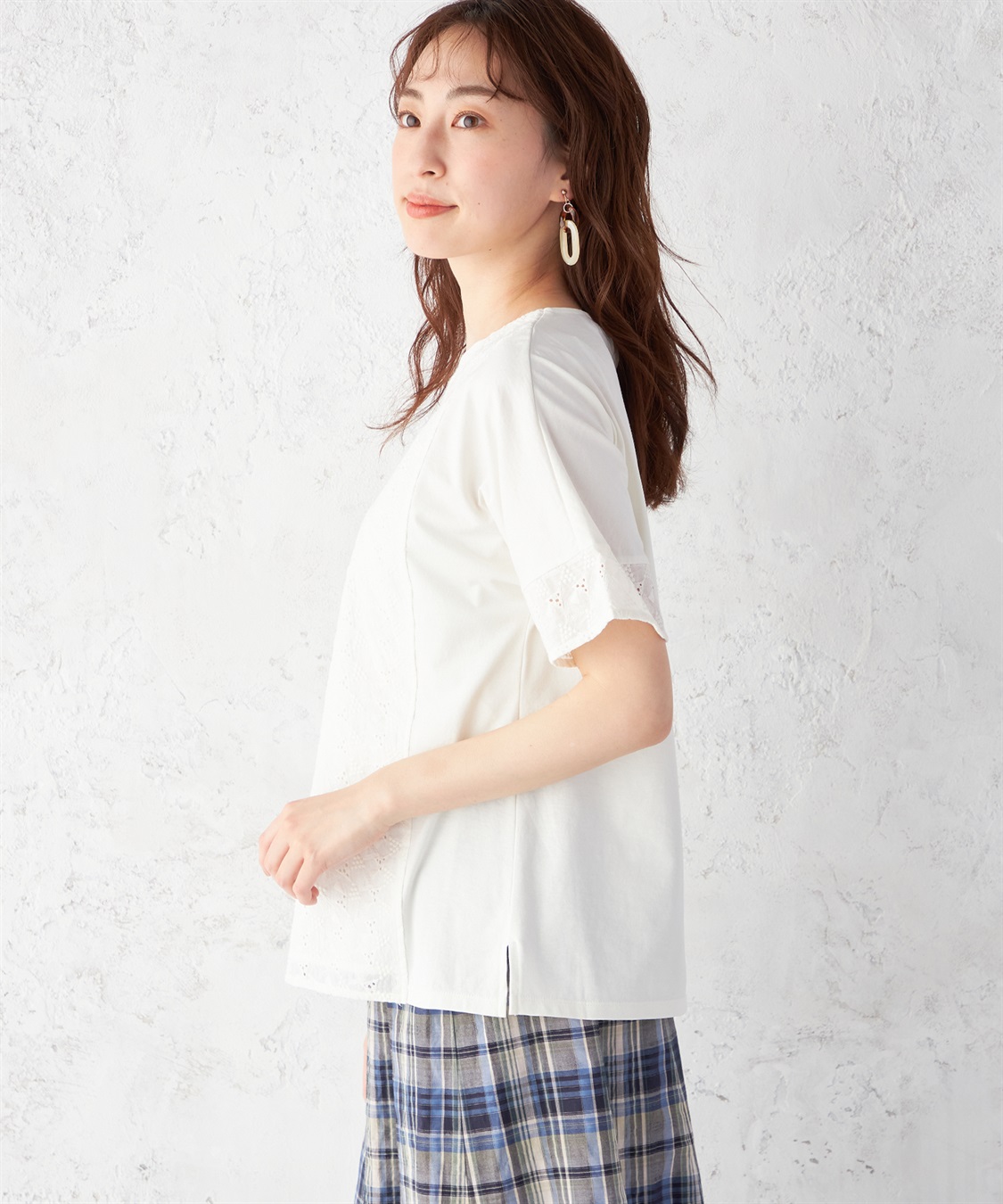 DECOY ひやさらフロント刺繍プルオーバー_sub_2