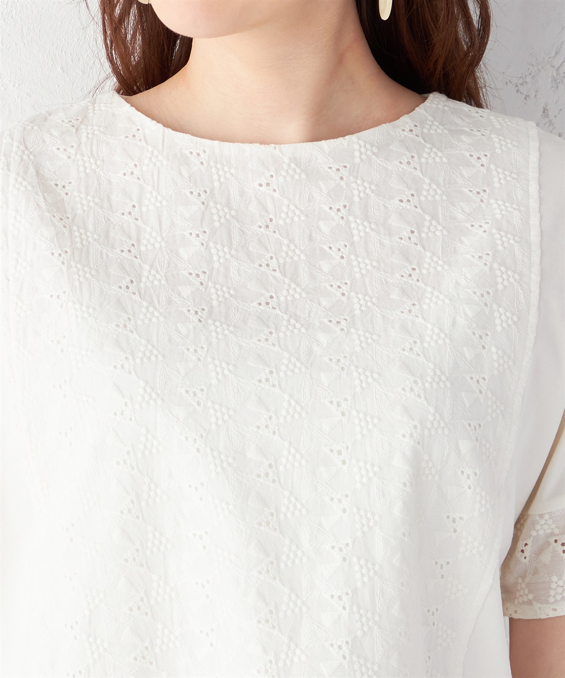 DECOY ひやさらフロント刺繍プルオーバー_sub_4