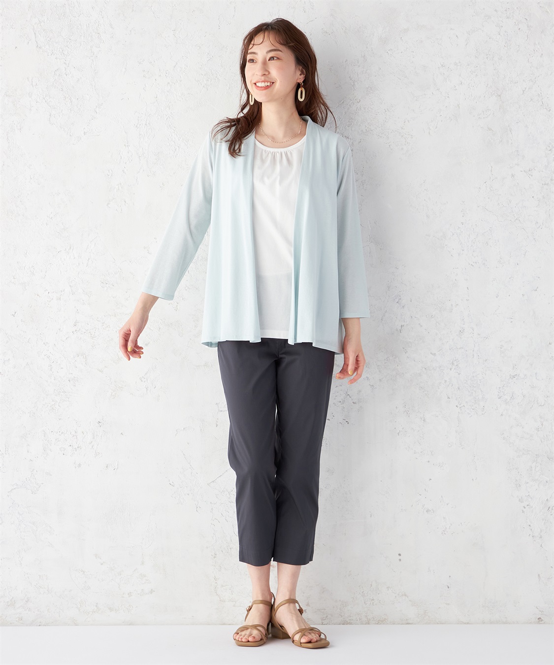 DECOY ひやさらガーゼカーディガン_sub_8