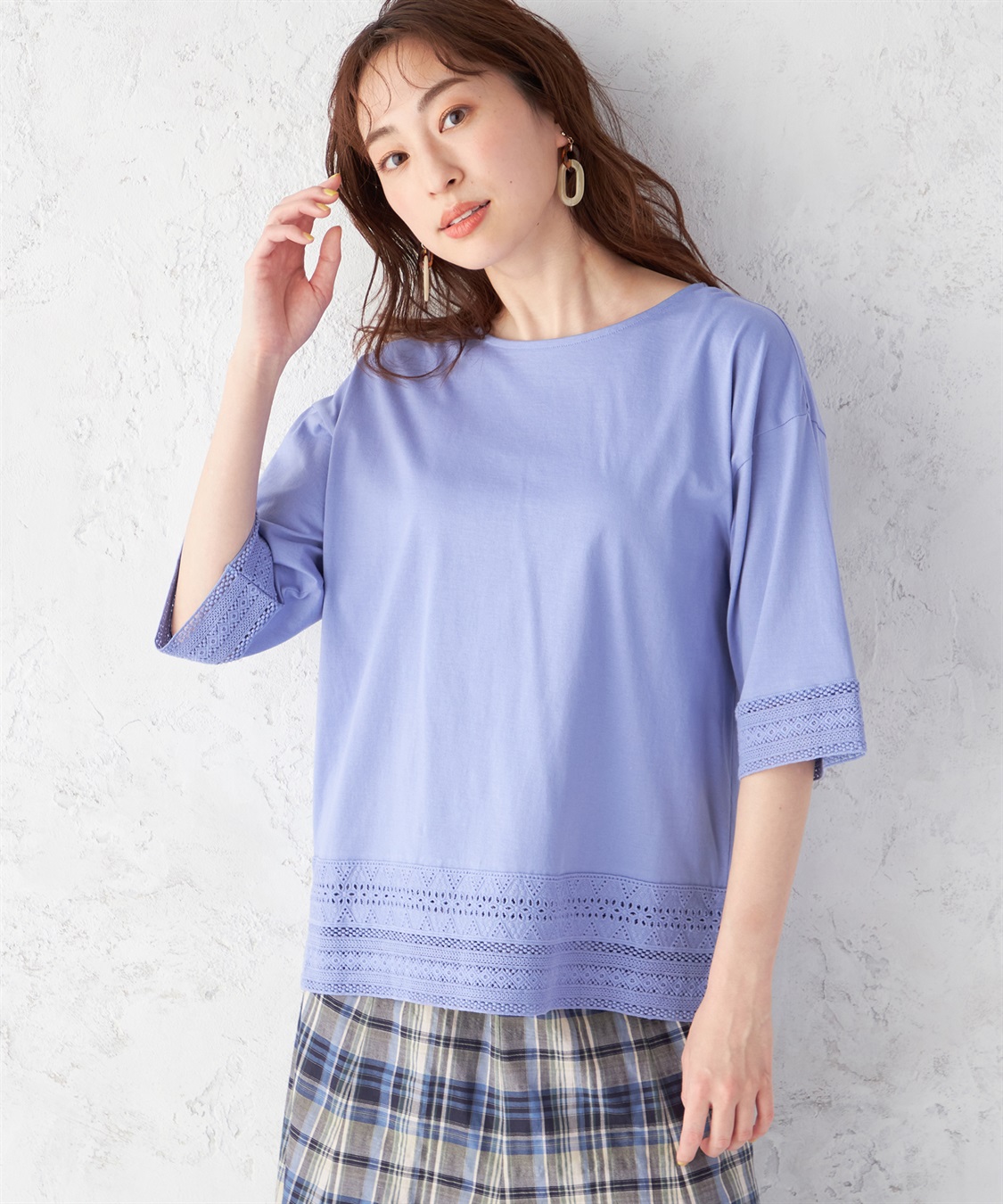 DECOY ひやさらレースプルオーバー_sub_1