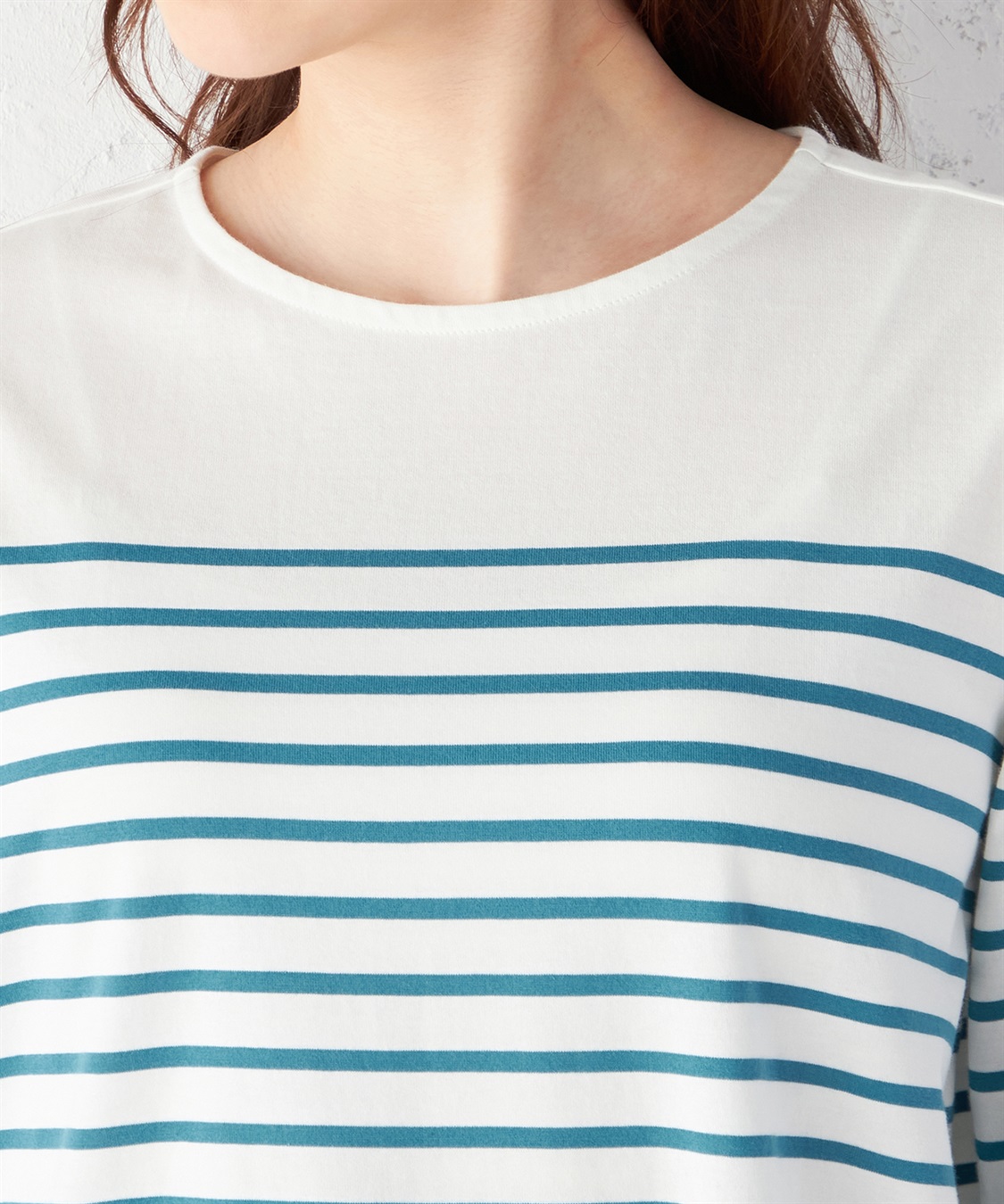 DECOY 【接触冷感】パネルボーダープルオーバー_sub_3