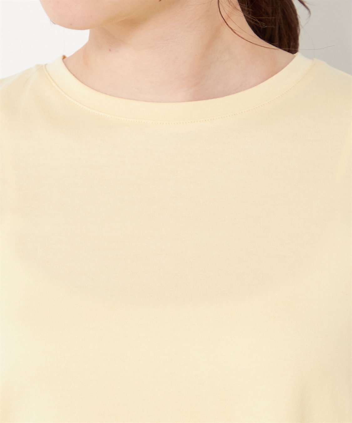 DECOY ギンガムチェックドッキングTシャツ_sub_3