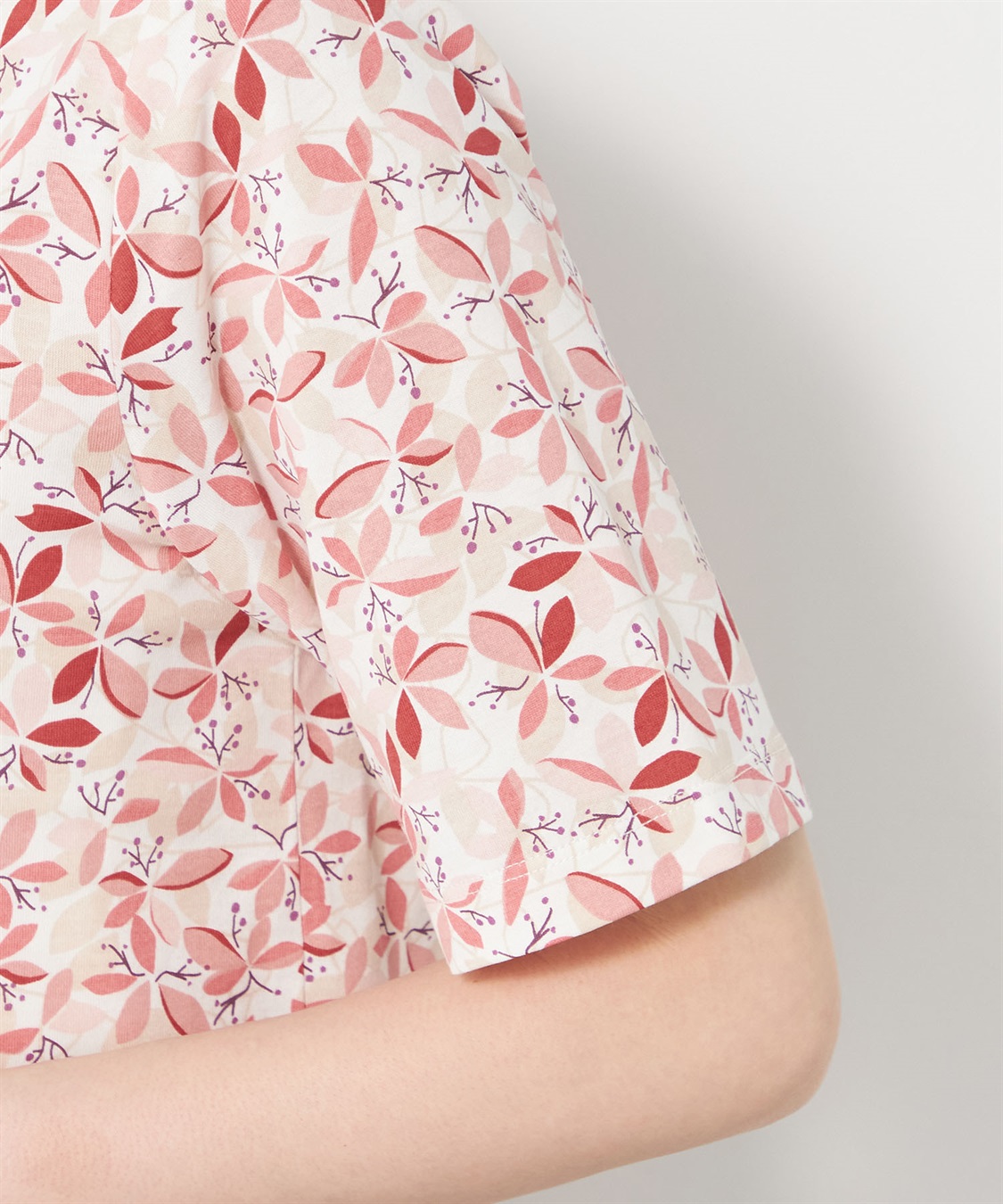 DECOY フラワープリントTシャツ_sub_4