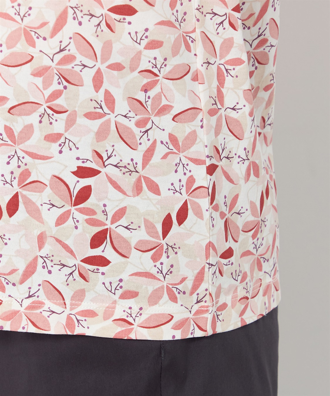 DECOY フラワープリントTシャツ_sub_5