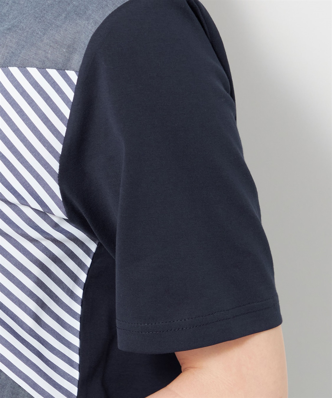 DECOY パッチワークTシャツ_sub_5