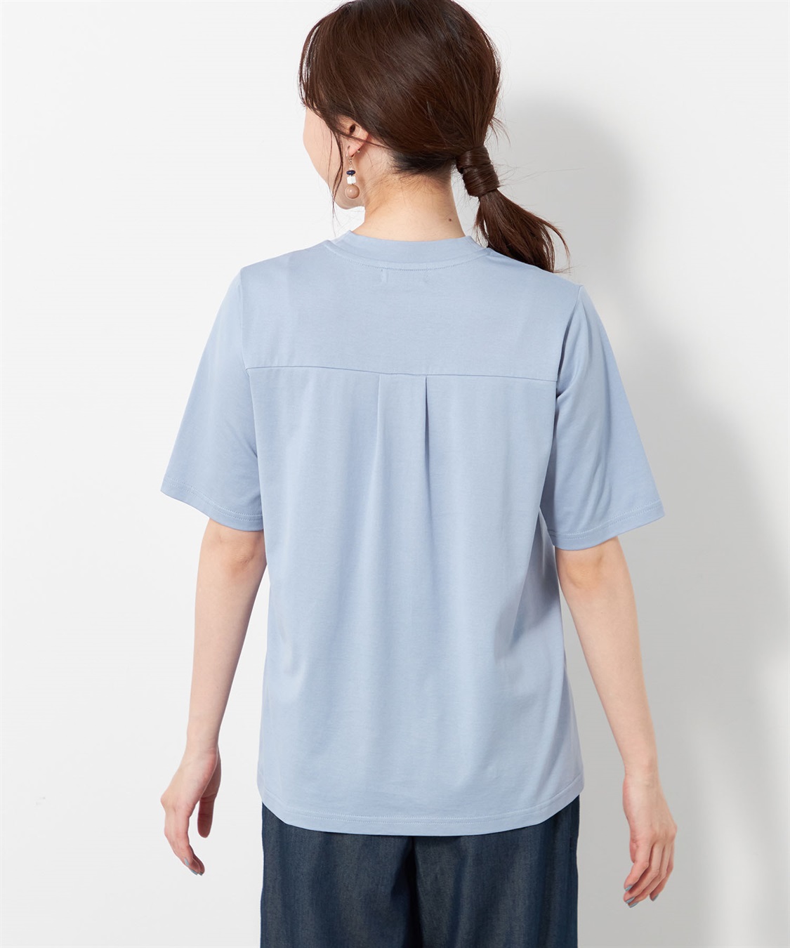 DECOY 【接触冷感】【UV対策】ひやさらTシャツ_sub_2