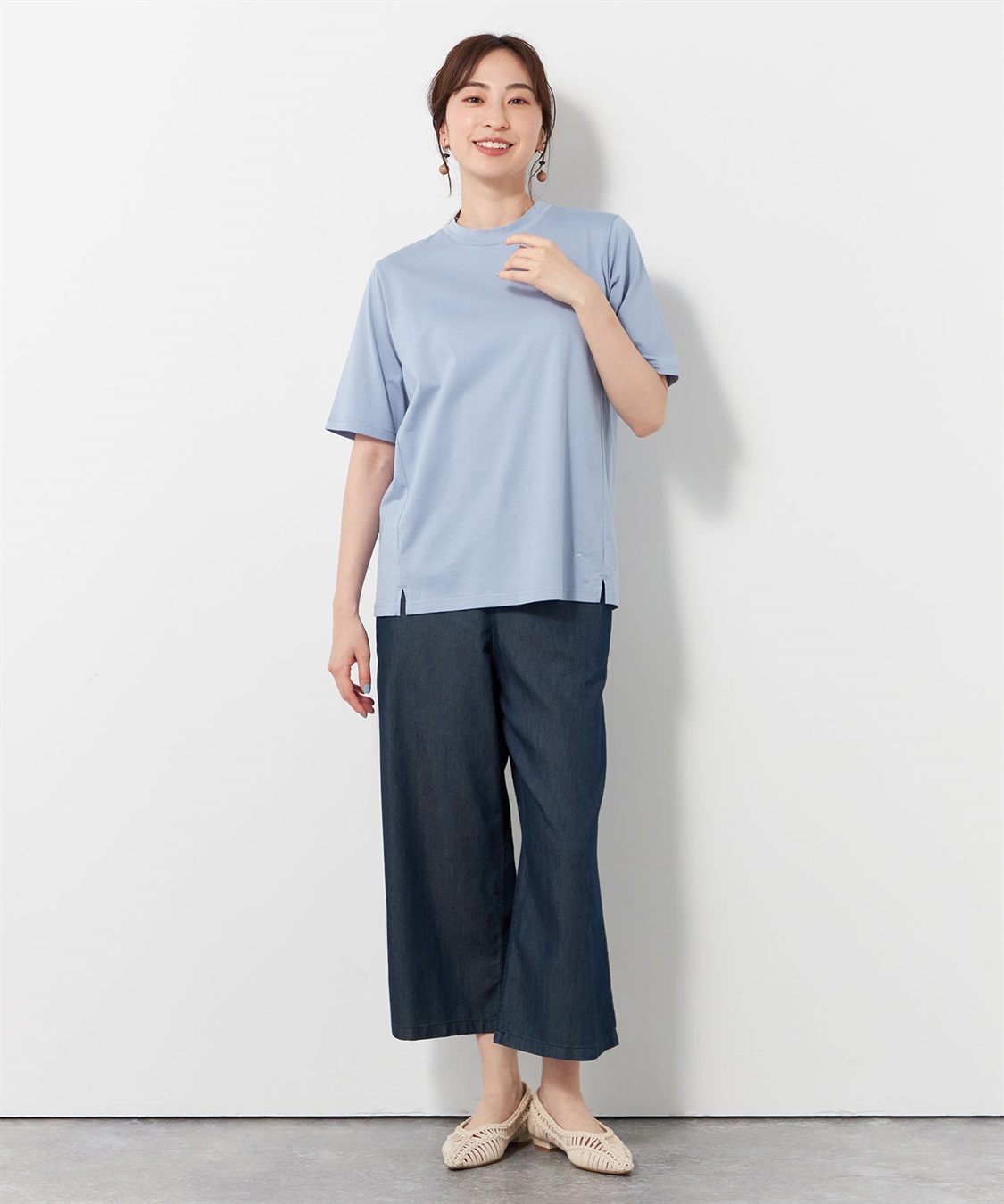 DECOY 【接触冷感】【UV対策】ひやさらTシャツ_sub_7