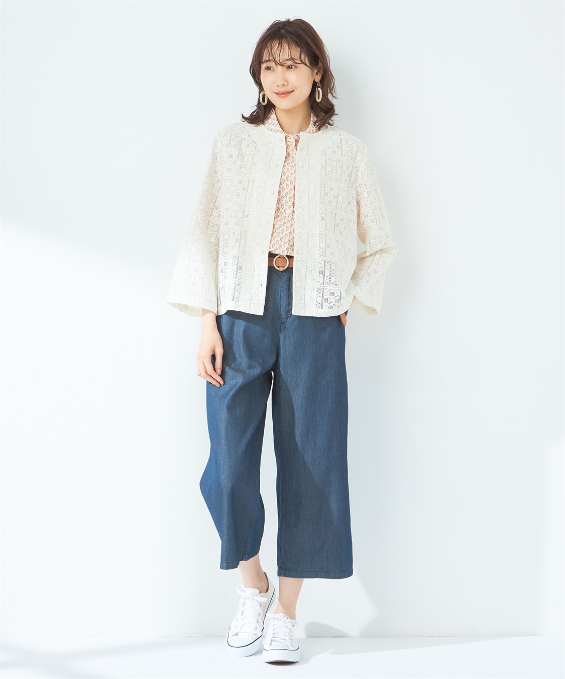 レースカーディガン DECOY｜クロスプラス公式通販サイト