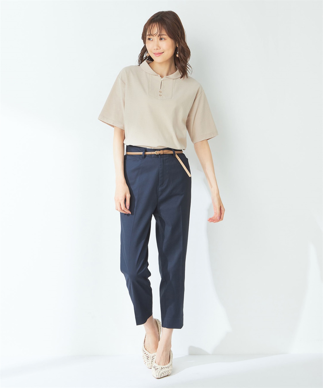 DECOY ジョーゼットシャツ_sub_7