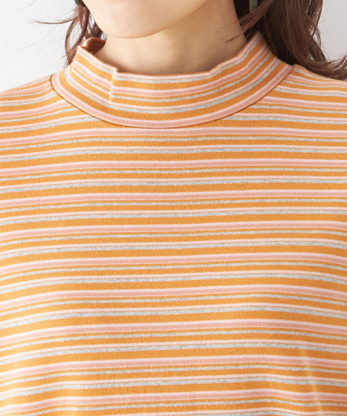 DECOY オーガニックコットンスムースマルチボーダープルオーバー_sub_3