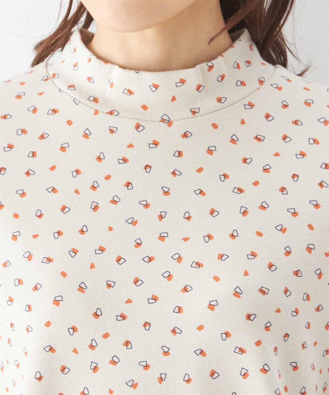 DECOY オーガニックコットンスムースプリントプルオーバー_sub_3