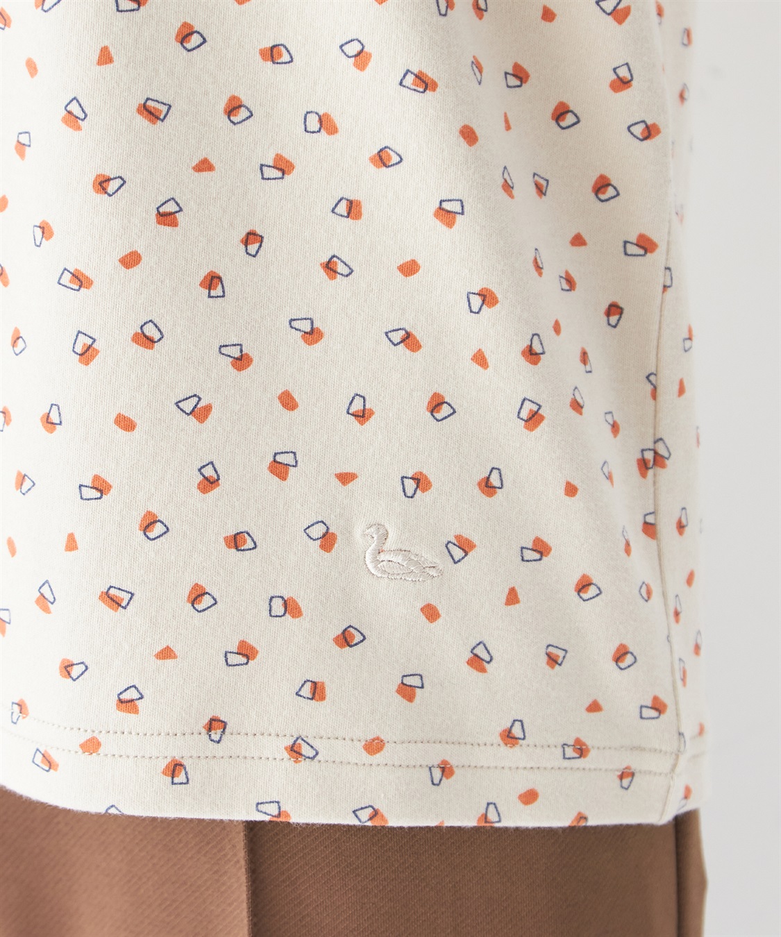 DECOY オーガニックコットンスムースプリントプルオーバー_sub_5