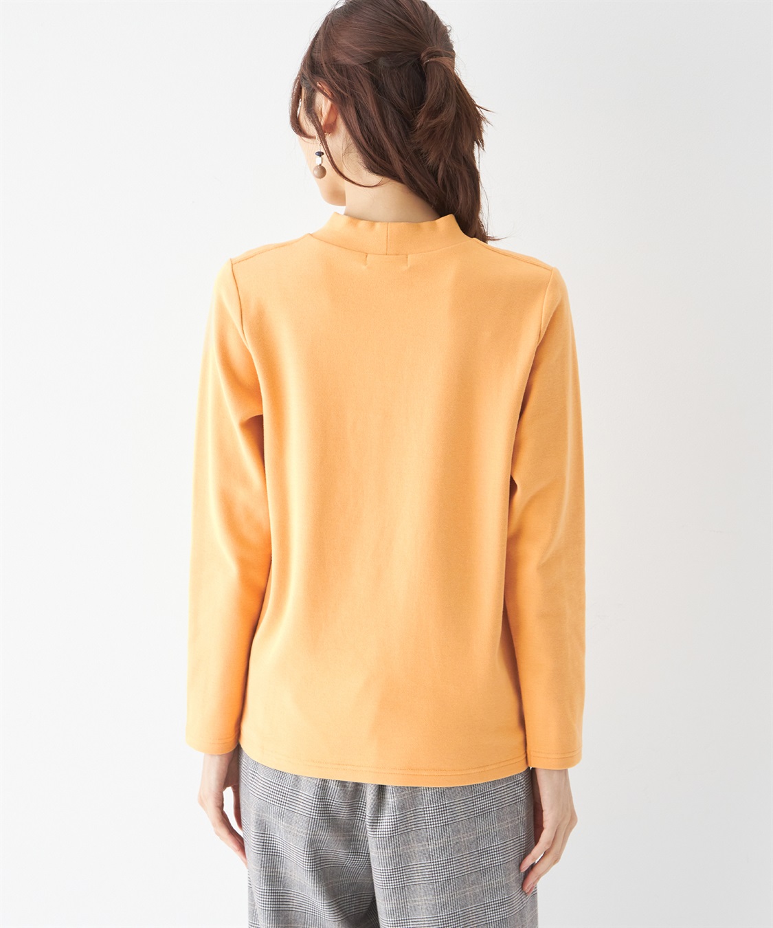IENA コットンカラープルオーバー オレンジ IENA（イエナ）の「コットンレーヨンルーズプルオーバー
