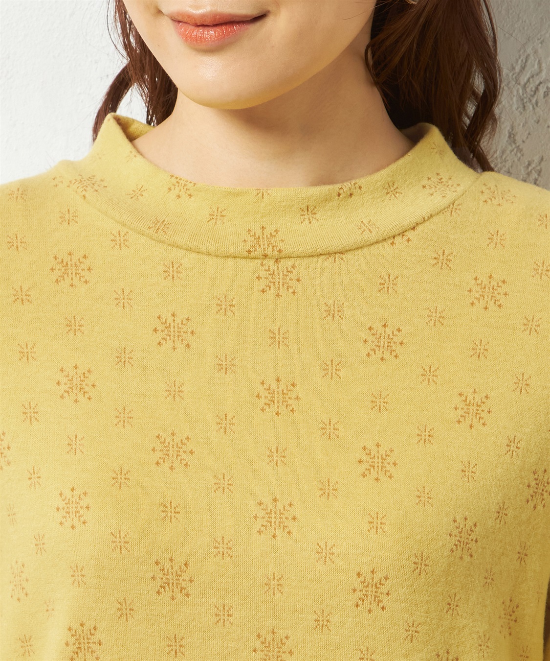 DECOY シアバターボーダーハイネックTシャツ_sub_3