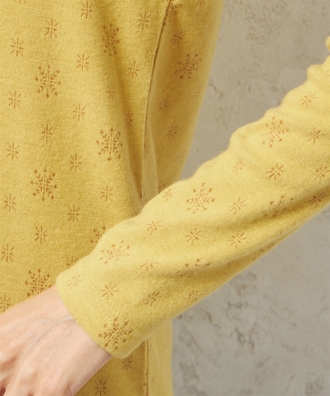 DECOY シアバターボーダーハイネックTシャツ_sub_4