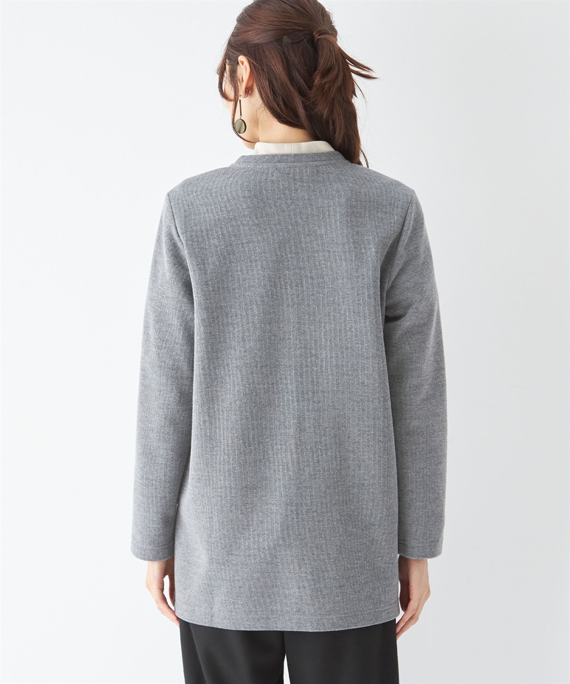 Wフェイスカーディガン DECOY｜クロスプラス公式通販サイト