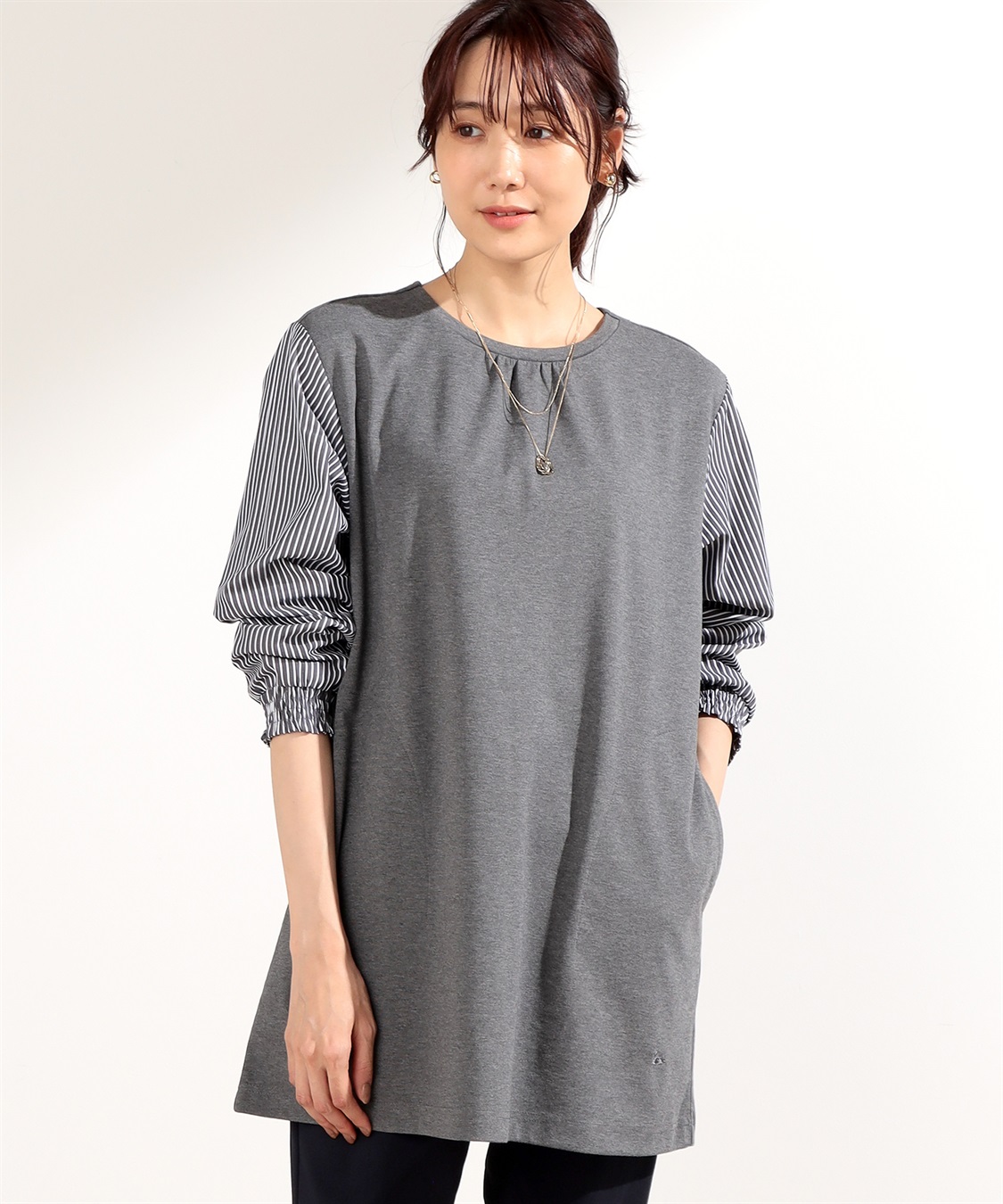 DECOY ドッキングチュニックプルオーバー_sub_1