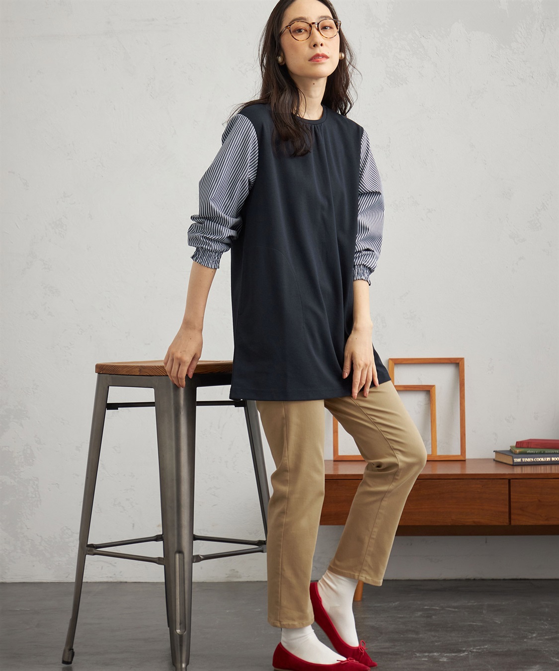 DECOY ドッキングチュニックプルオーバー_sub_10