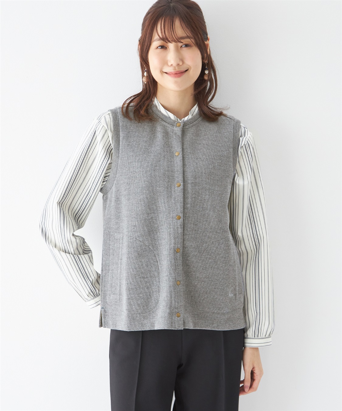 DECOY Wフェイススナップボタンベスト_sub_3