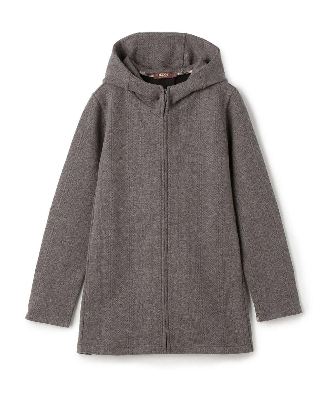 DECOY ふくれジャガードジップパーカー_sub_2