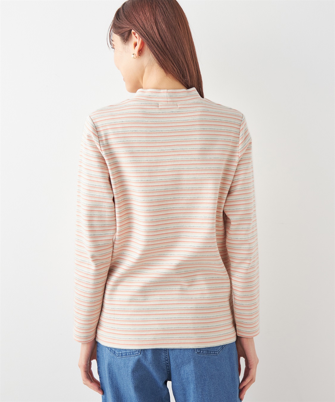 DECOY オーガニックコットンボーダープルオーバー_sub_2