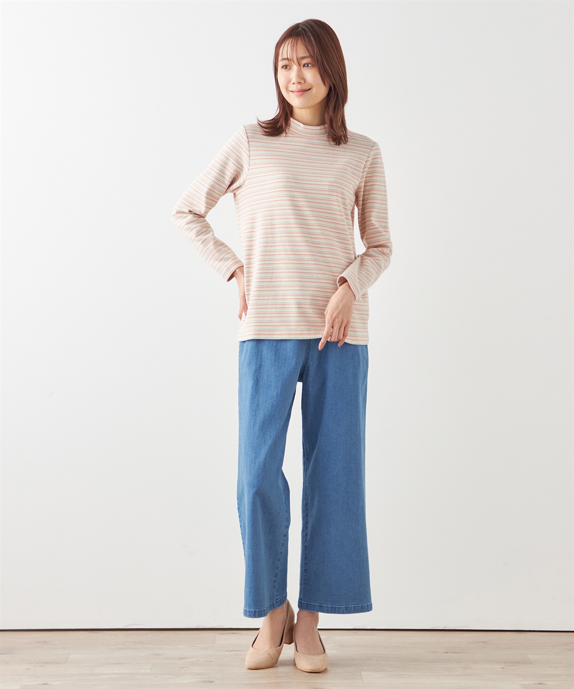 DECOY オーガニックコットンボーダープルオーバー_sub_7