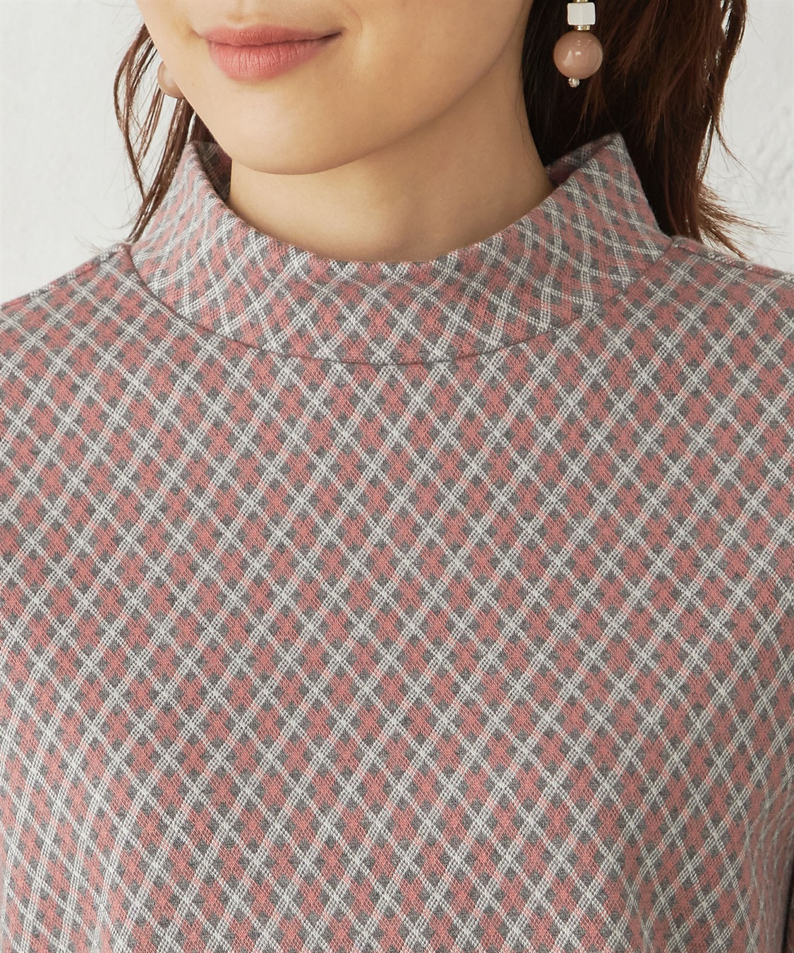 DECOY アーガイルプルオーバー_sub_3