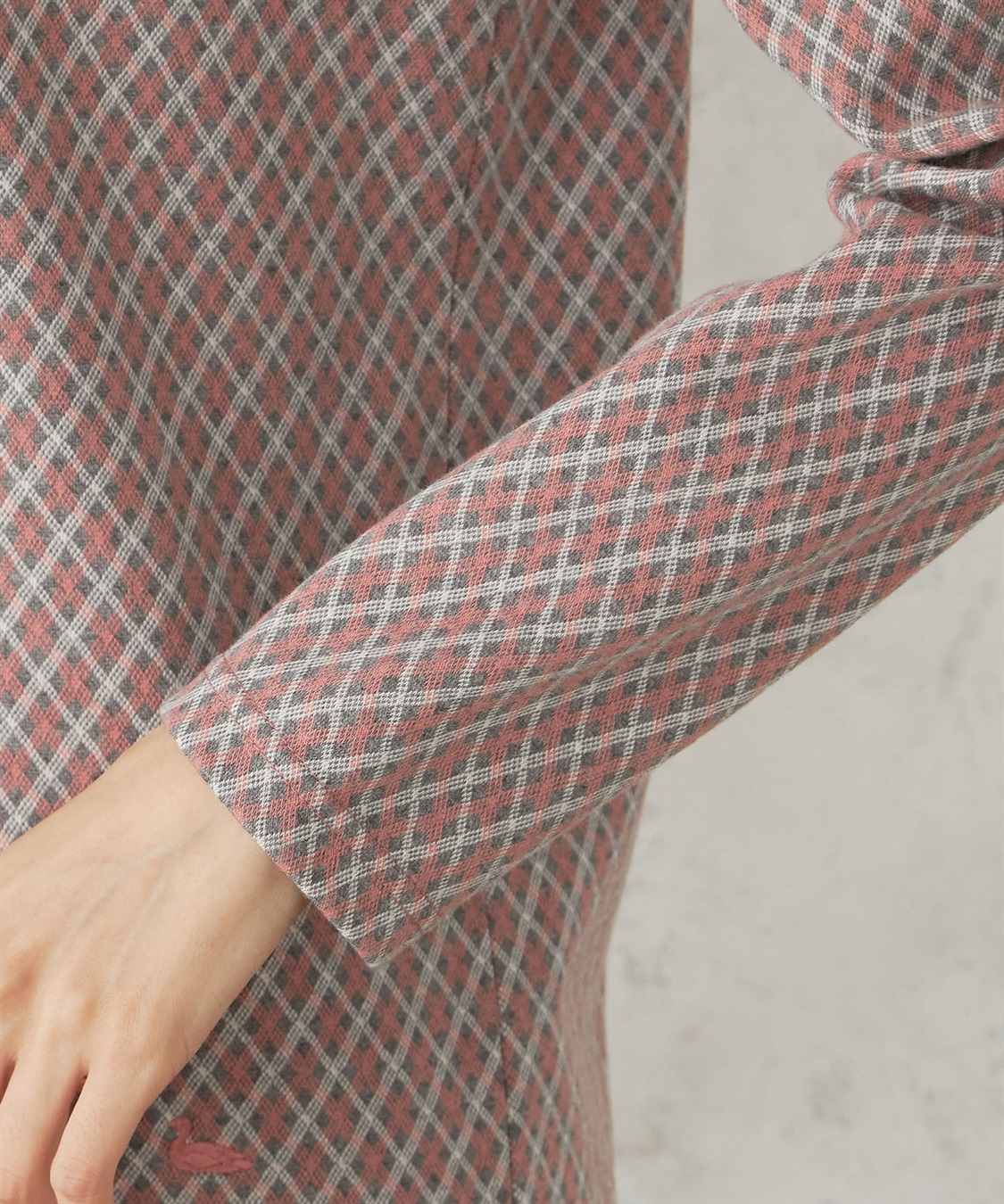 DECOY アーガイルプルオーバー_sub_4