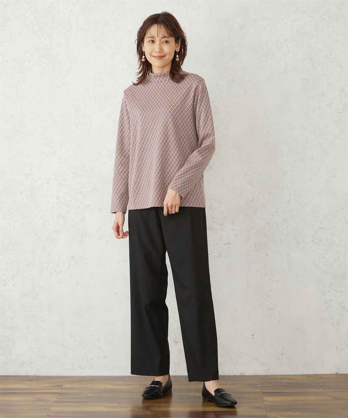 DECOY アーガイルプルオーバー_sub_7