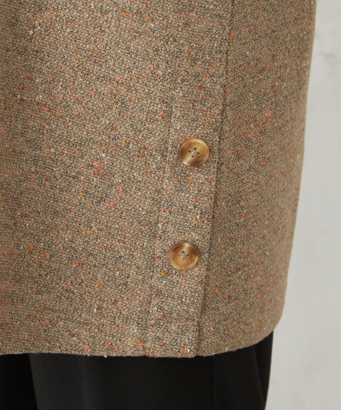 DECOY ツイード切替チュニックプルオーバー_sub_5