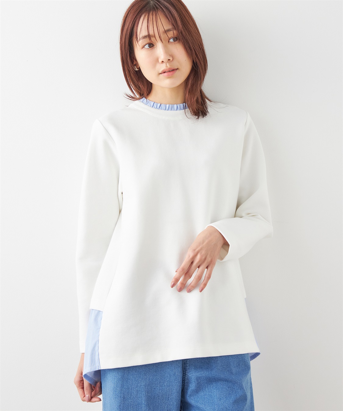 DECOY レイヤード風チュニックプルオーバー_sub_1