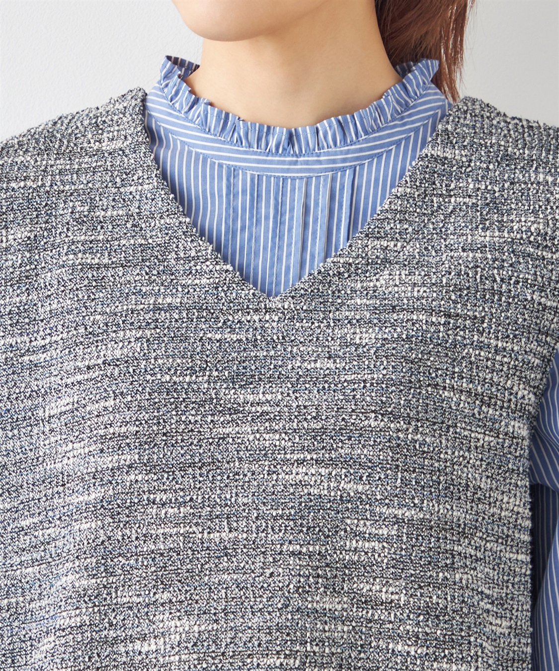 カットツイードベスト DECOY｜クロスプラス公式通販サイト