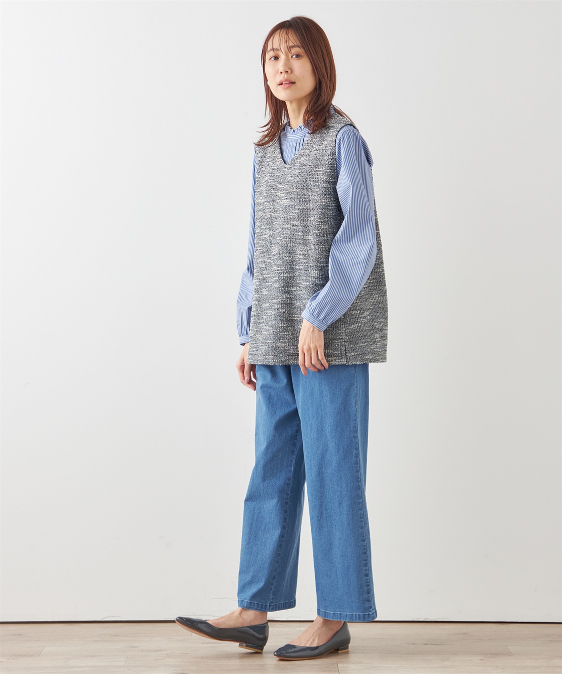 カットツイードベスト DECOY｜クロスプラス公式通販サイト