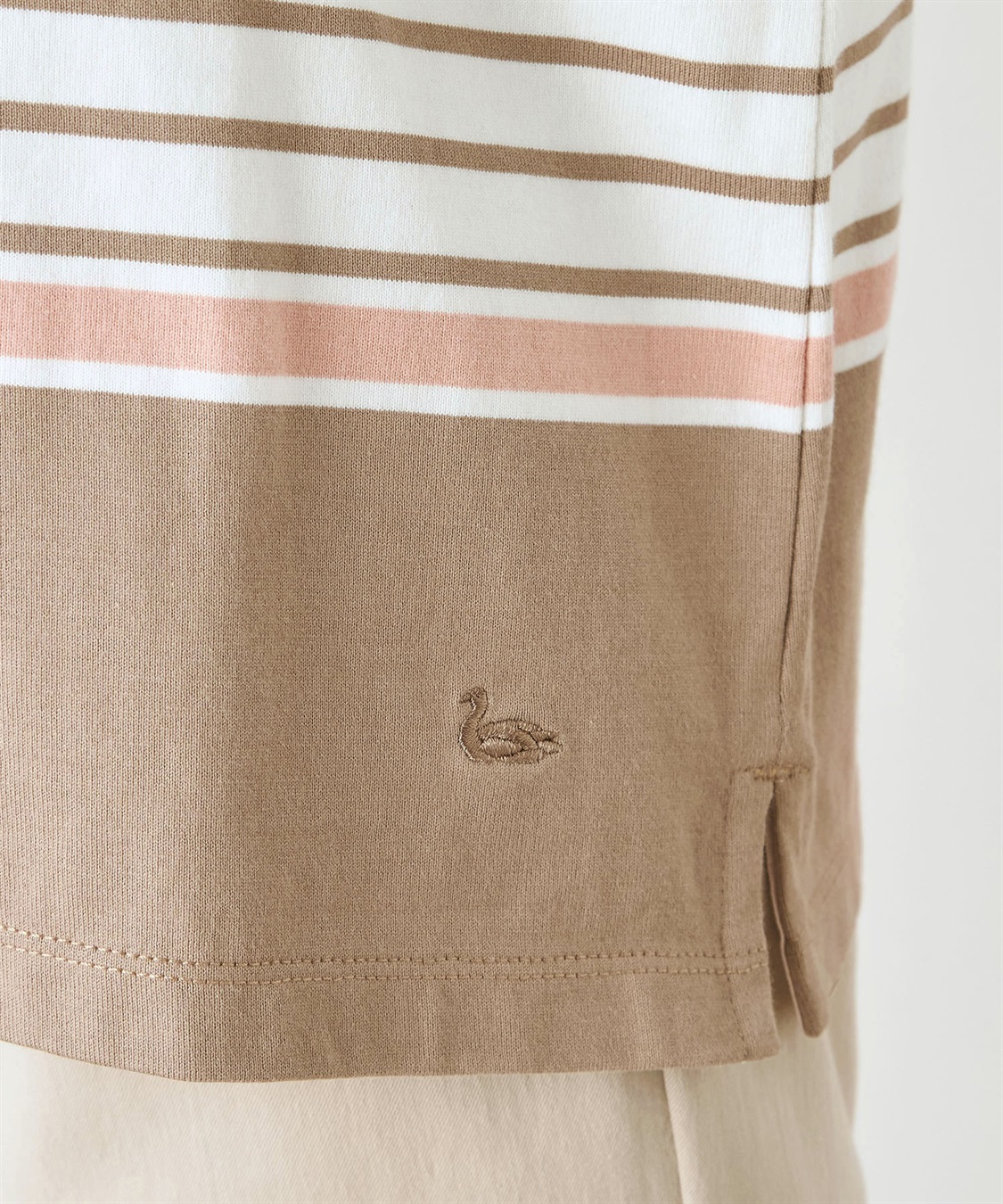 DECOY パネルボーダーTシャツ_sub_6