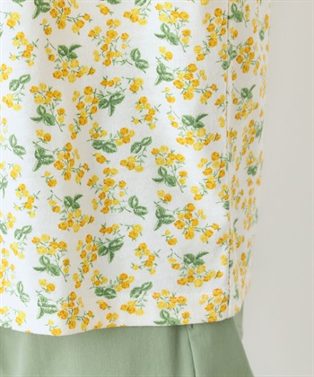 DECOY ミモザプリントフリルTシャツ_subthumb_5