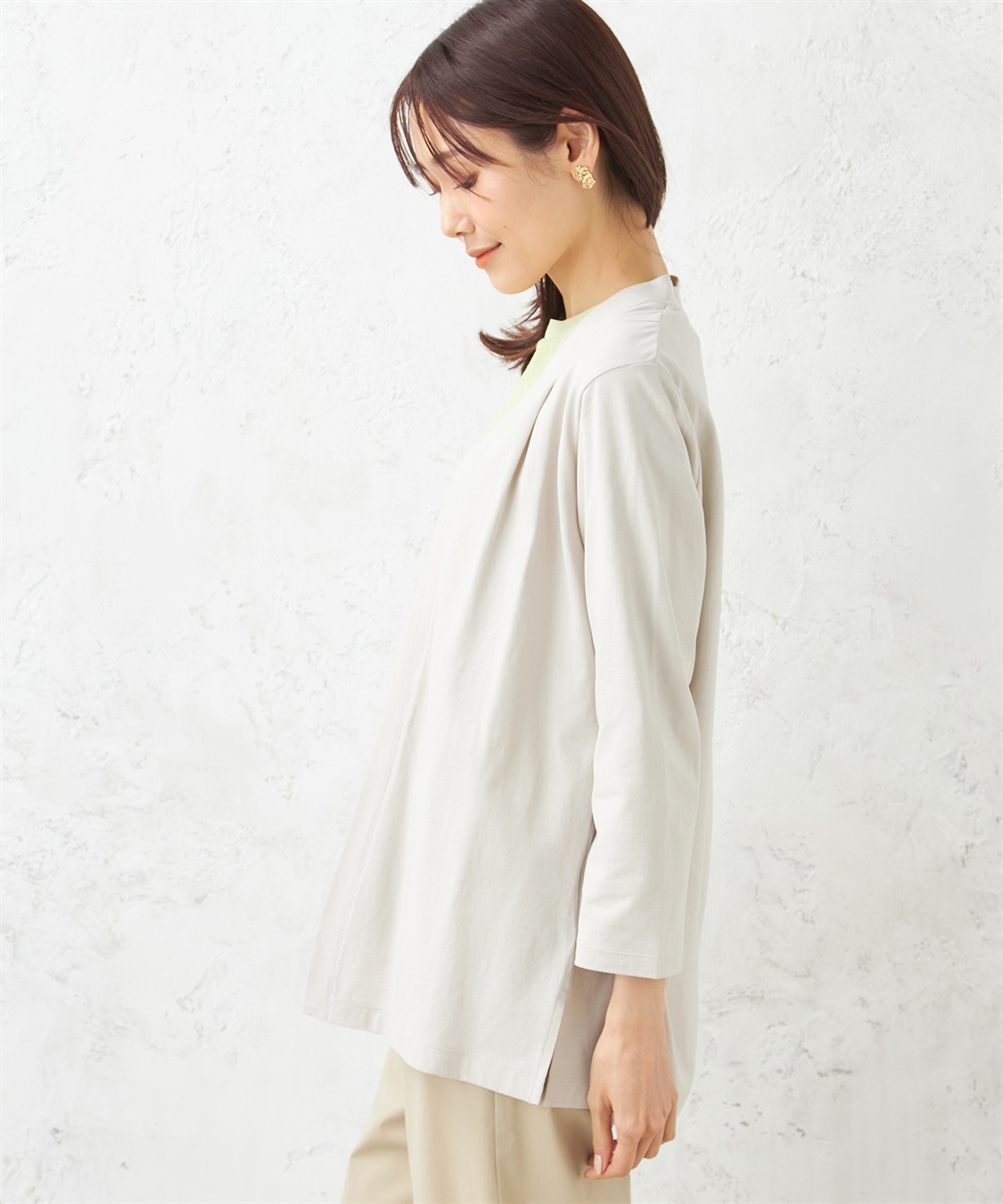 DECOY シルケットコットンカーディガン_sub_1