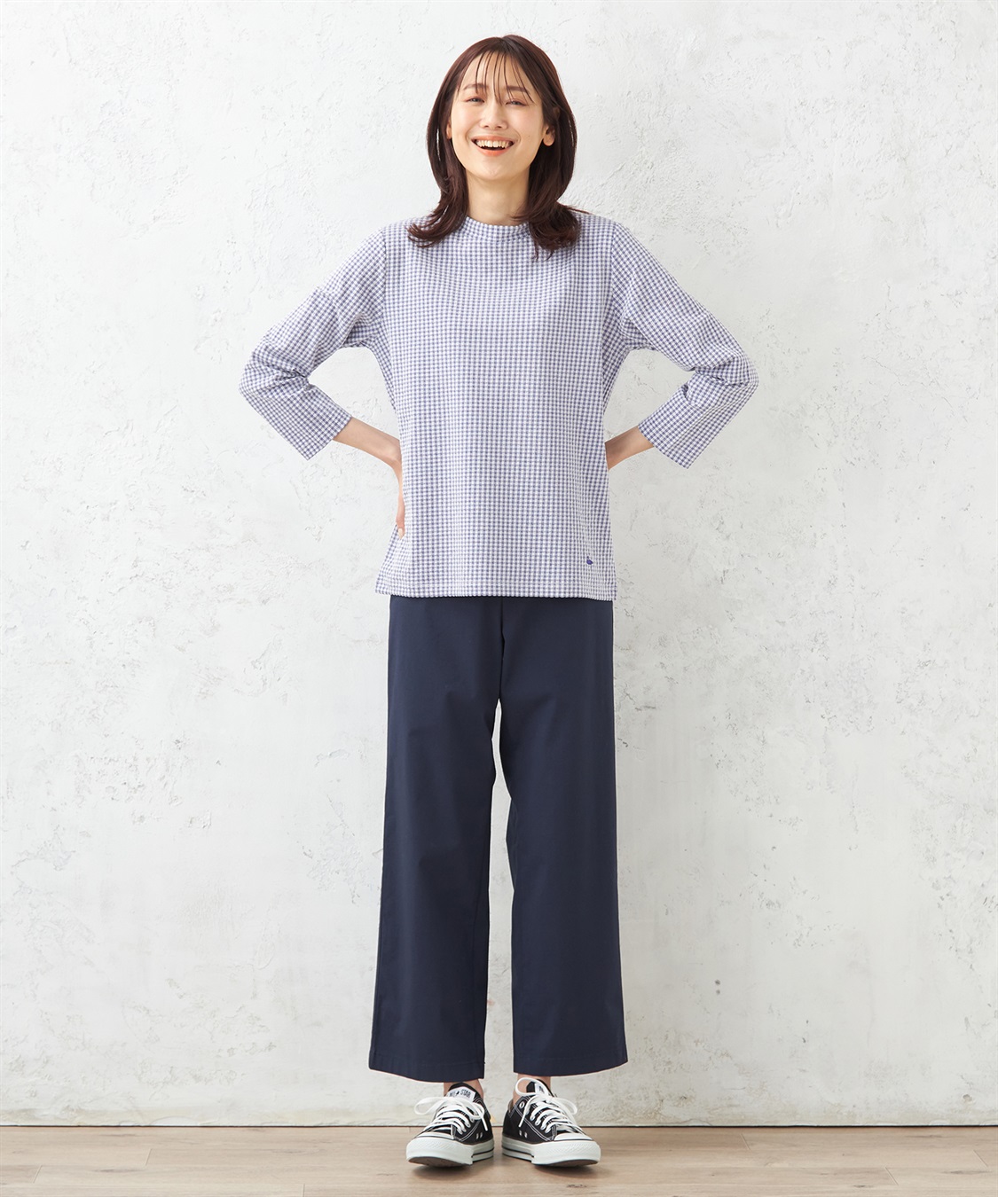 DECOY ギンガムチェックプルオーバー_sub_9