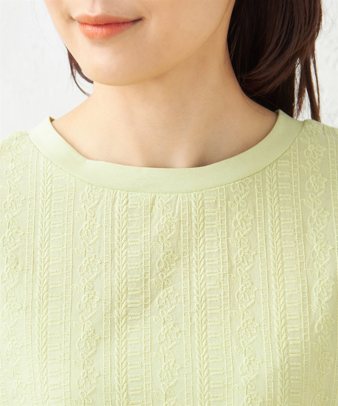 DECOY 刺しゅう切替プルオーバー_sub_3