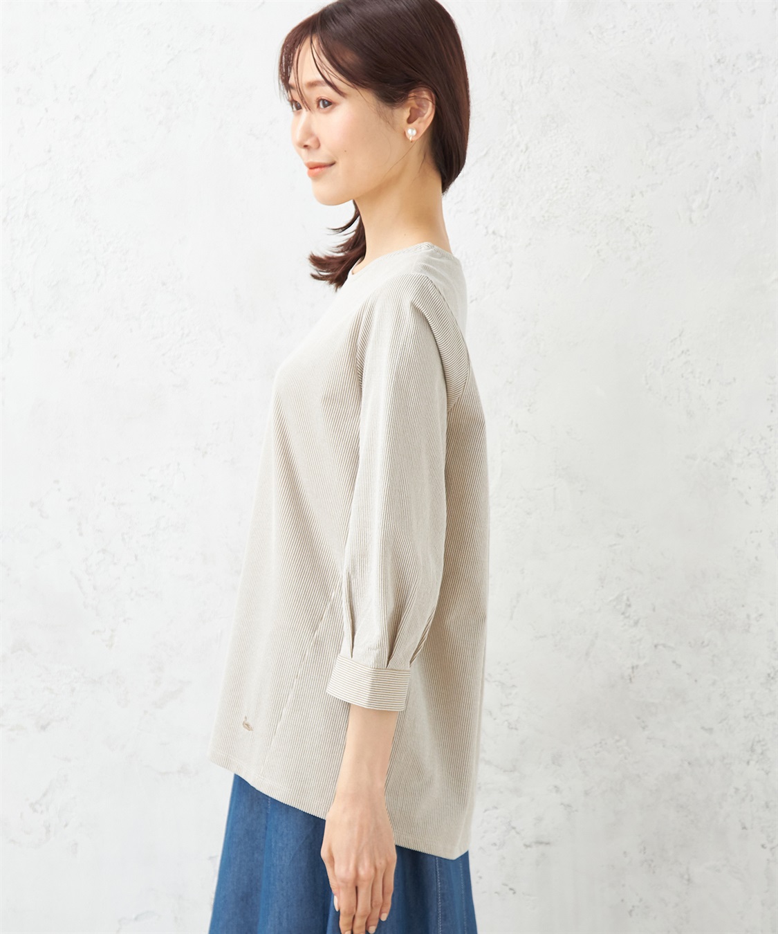 DECOY ストライププルオーバー_sub_1