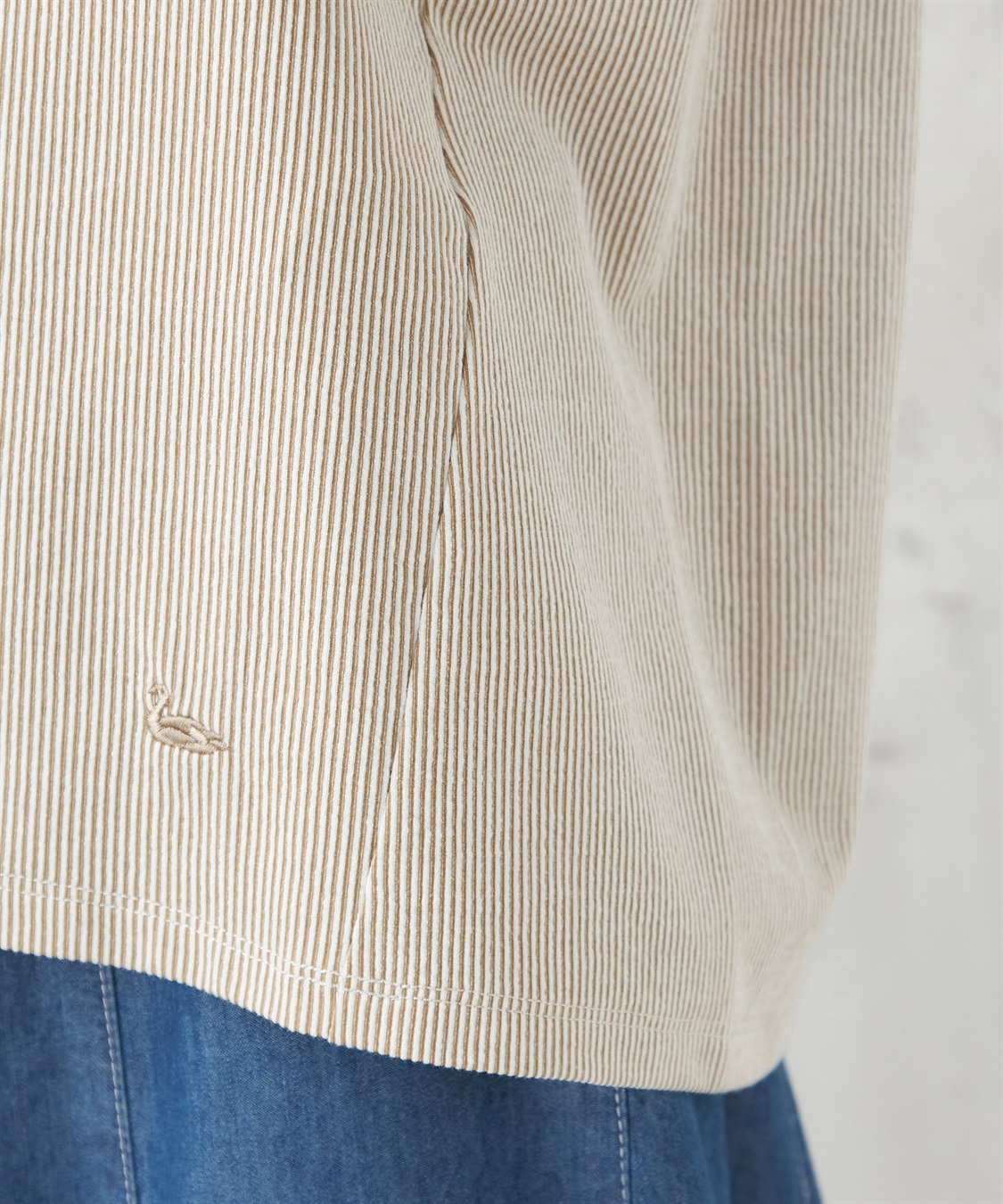 DECOY ストライププルオーバー_sub_5