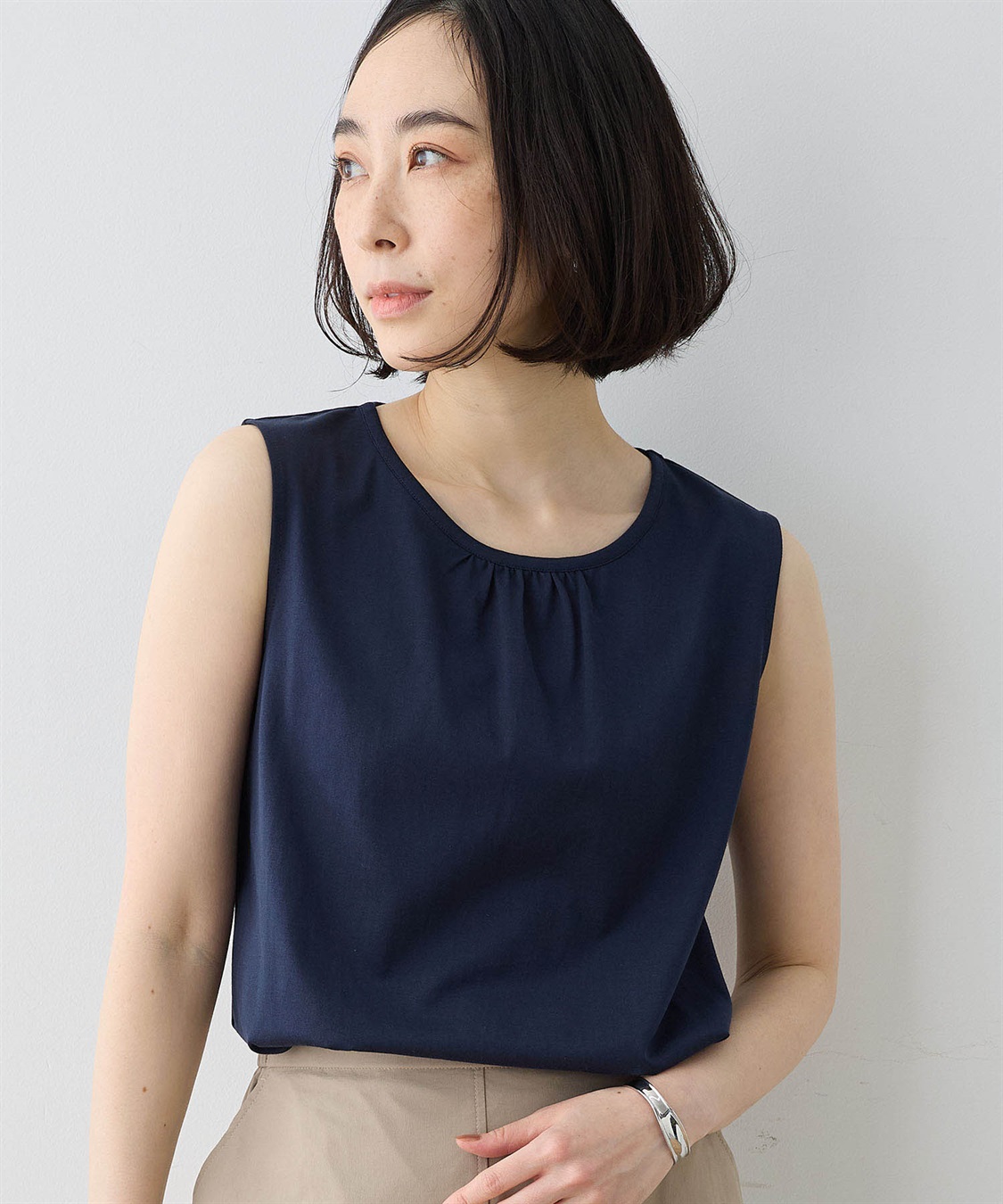 DECOY 【ひやさらコットン】【UVカット】クルーネックタンクトップ_sub_9