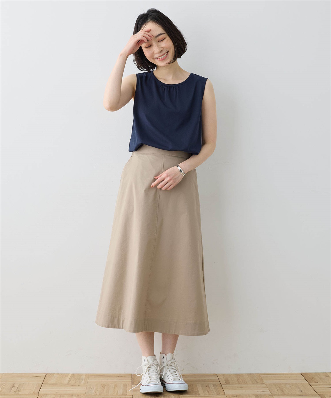 DECOY 【ひやさらコットン】【UVカット】クルーネックタンクトップ_sub_10