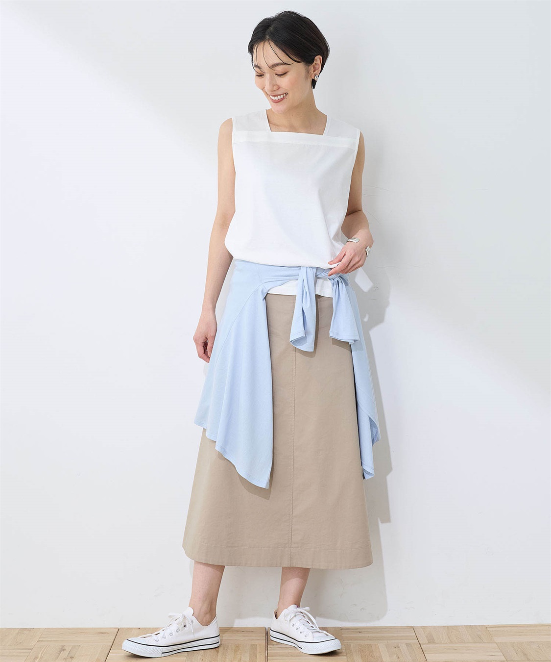 DECOY 【ひやさらコットン】【UVカット】フライスカーディガン_sub_8