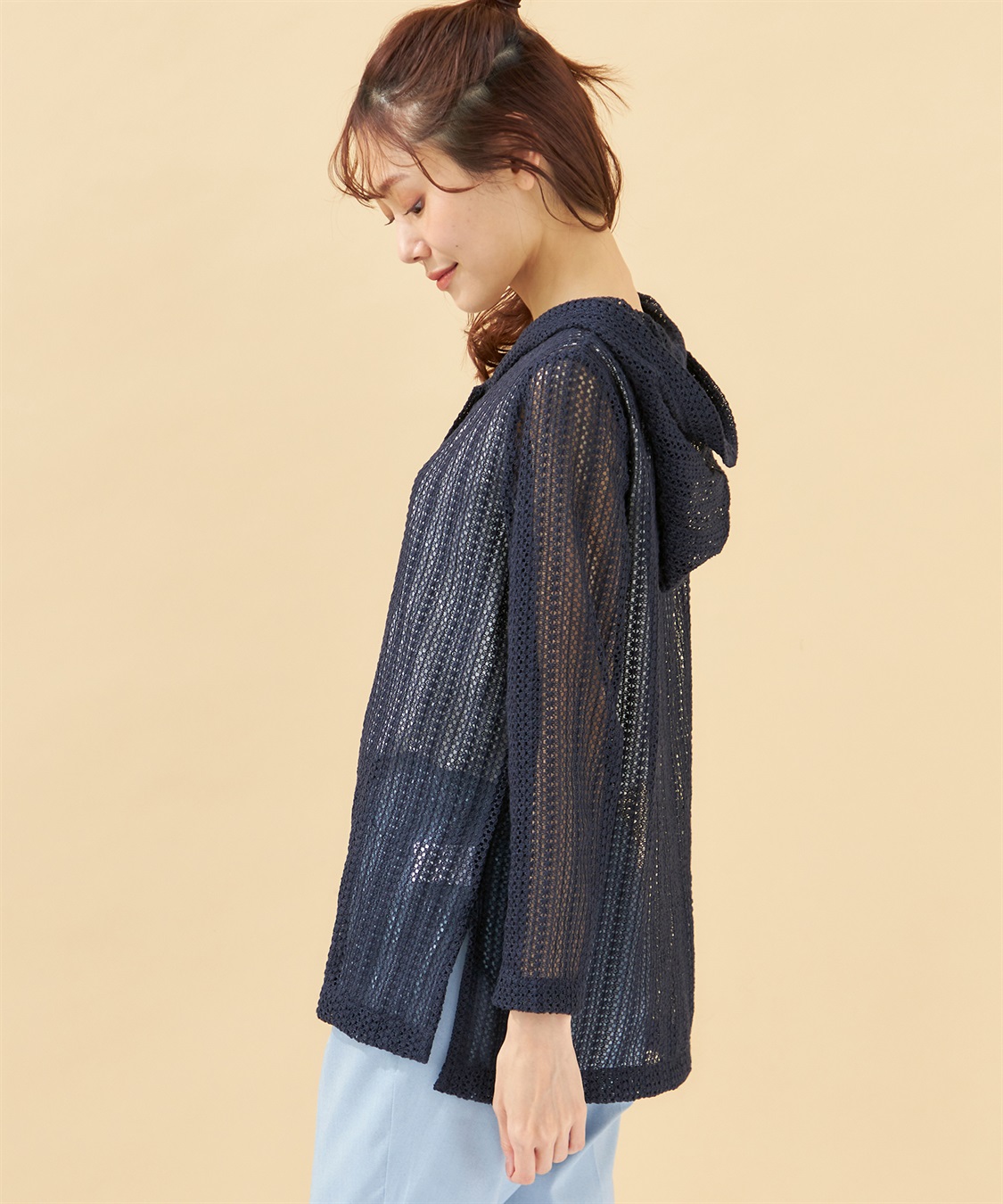 DECOY レースパーカーカーディガン_sub_1